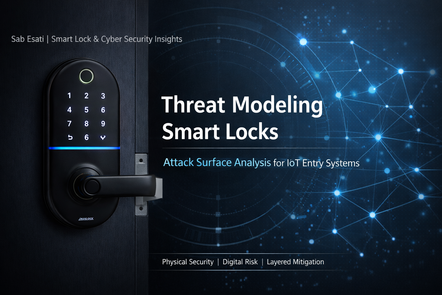Threat Modelling Smart Locks: Understanding the Attack Surface of IoT Entry Systems