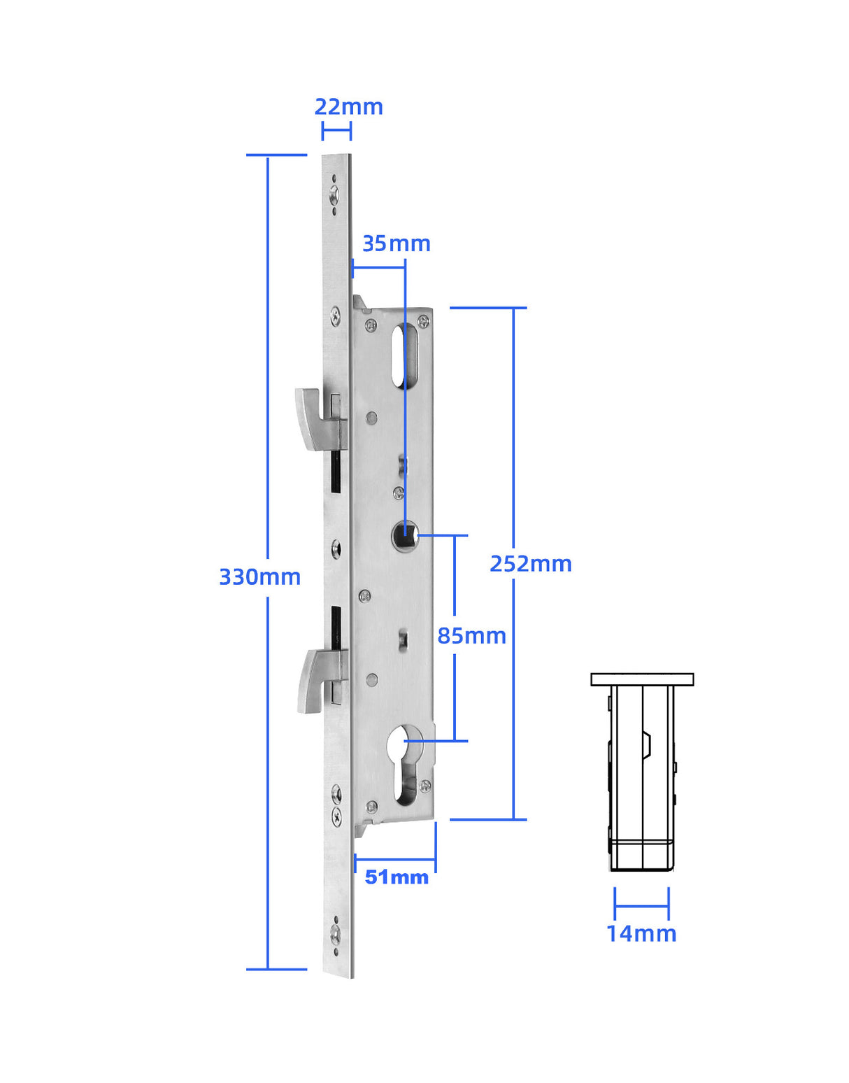 Super Slim S3 Smart Lock Sliding Door