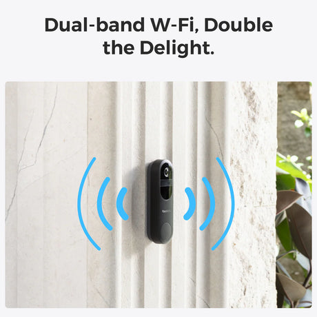 Reolink Video Doorbell POE – 2K+ 5MP Smart Wired Video Doorbell with Chime