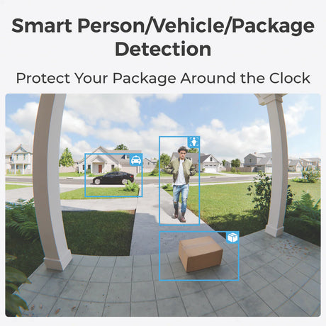 Reolink Video Doorbell POE – 2K+ 5MP Smart Wired Video Doorbell with Chime