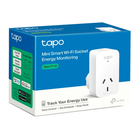 TP-Link Tapo P110 Smart Wi-Fi Plug with Energy Monitoring