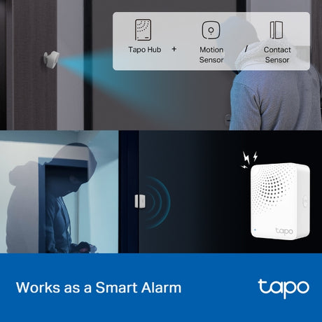 TP-Link Tapo H100 Smart IoT Hub with Chime