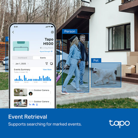 TP-Link Tapo H500 Smart HomeBase Central Hub