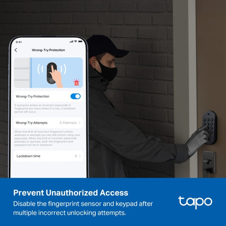 TP-Link Tapo DL105 Smart Wi-Fi Deadbolt