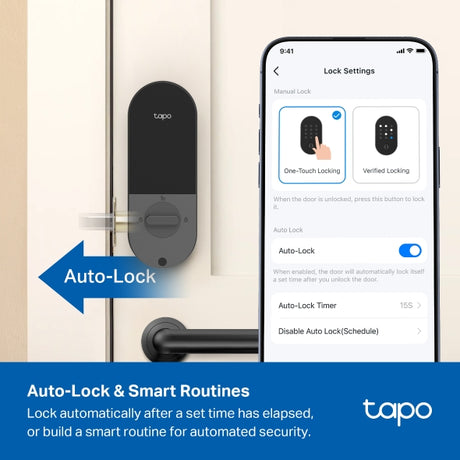 TP-Link Tapo DL105 Smart Wi-Fi Deadbolt