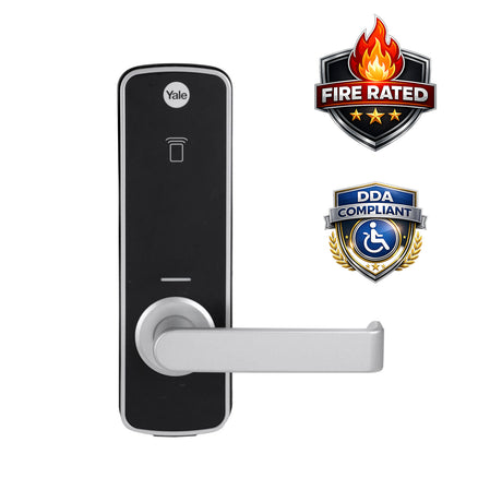 Yale Unity Entrance Smart Lock Fire Rated with DDA Lever