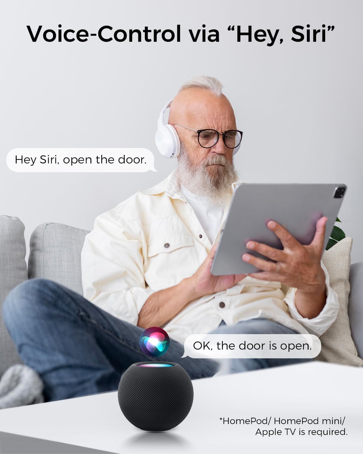 HK01  - LNDU HomeKit Smart Deadbolt Bluetooth Version