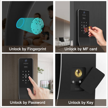 Smart Push-Pull Lock - Space Alloy Edition A519