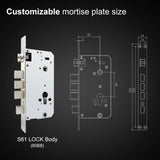 Smart Push-Pull Lock - Space Alloy Edition A519